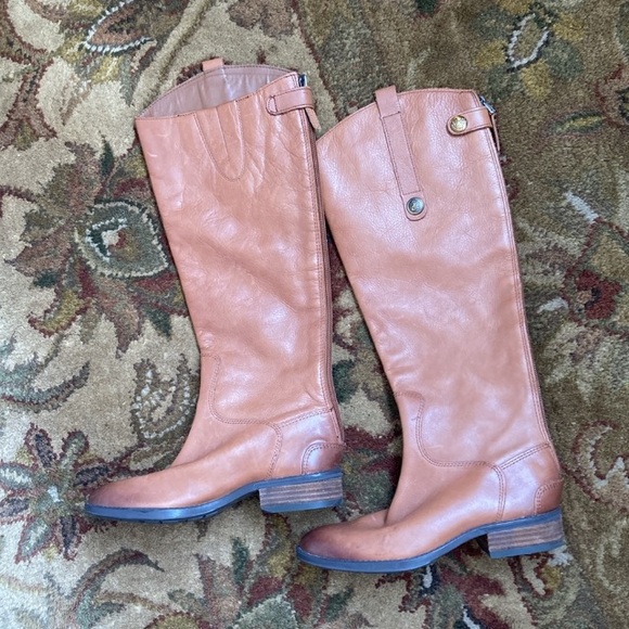 Sam Edelman Penny Leather Riding Boot. - Picture 11 of 14